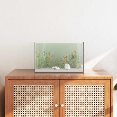 Vidaxl aquarium met opslag doorzichtig 40 x 25 x 25 cm glas