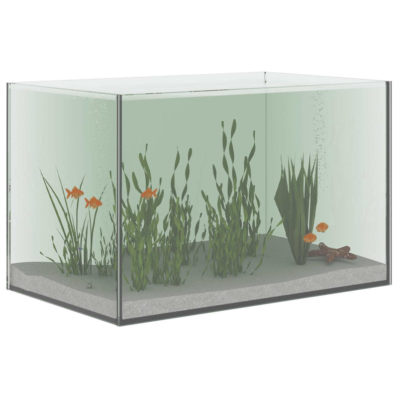 Chargez l'image dans la visionneuse de la galerie, Vidaxl aquarium met opslag doorzichtig 40 x 25 x 25 cm glas

