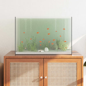 Vidaxl aquarium met opslag doorzichtig 60 x 35 x 40 cm glas