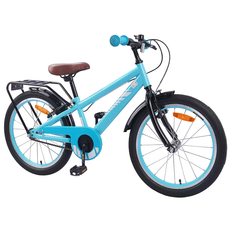 ギャラリービューアに画像をロードする, Vidaxl kinderfiets 20 inch voor 6-11 jaar oud lichtblauw
