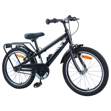 Vidaxl kinderfiets 20 inch voor 6-11 jaar oud zwart