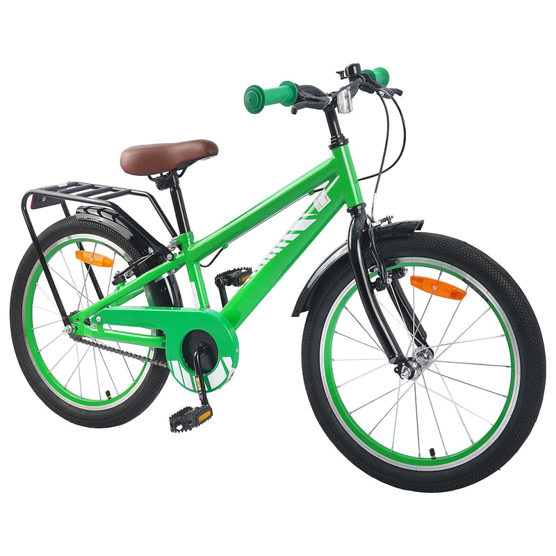 Chargez l'image dans la visionneuse de la galerie, Vidaxl kinderfiets 20 inch voor 6-11 jaar oud groen
