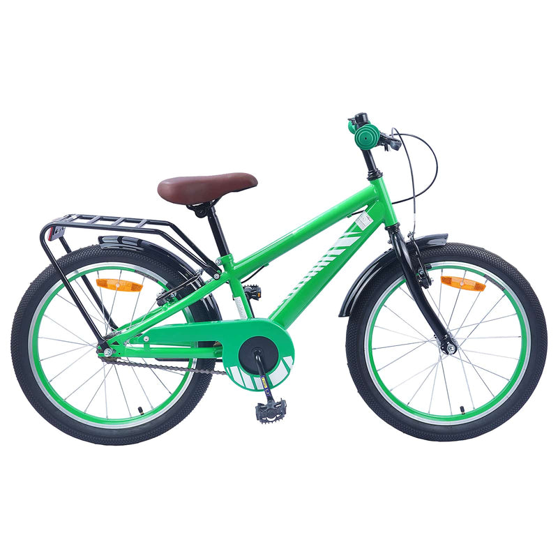 Chargez l'image dans la visionneuse de la galerie, Vidaxl kinderfiets 20 inch voor 6-11 jaar oud groen
