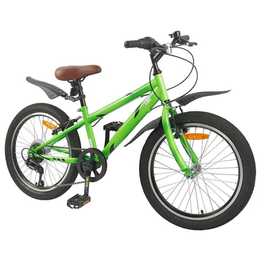 Vidaxl kinderfiets 20 inch 6-speed voor 6-11 jaar oud groen