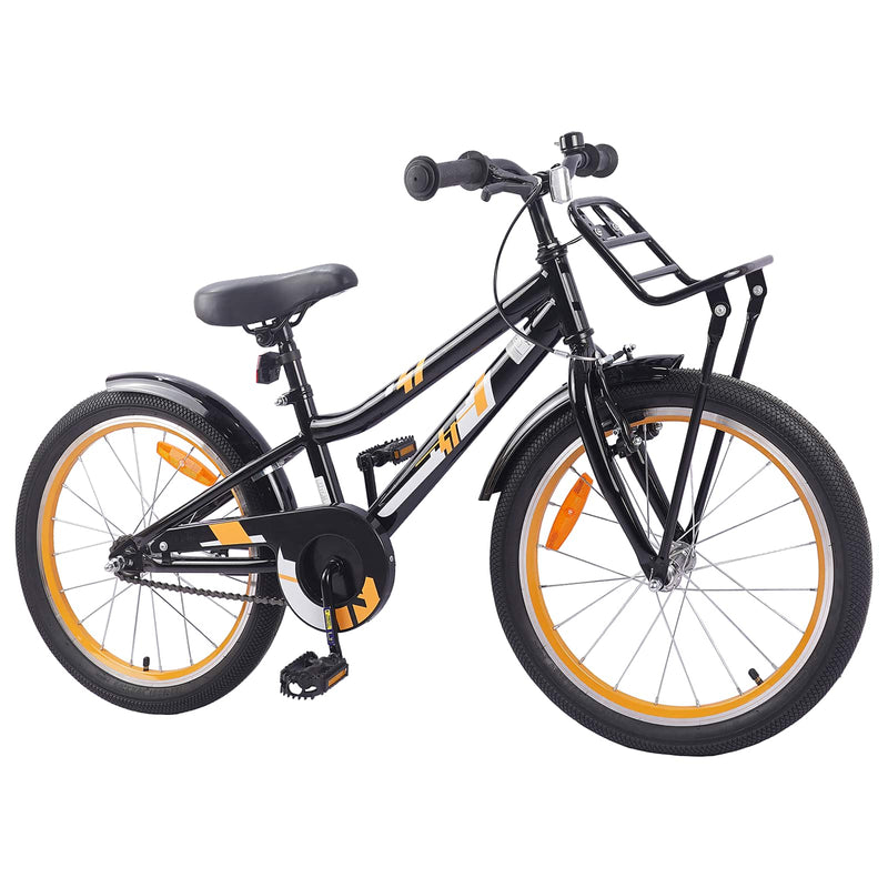 Chargez l'image dans la visionneuse de la galerie, Vidaxl kinderfiets 20 inch voor 6-11 jaar oud oranje zwart
