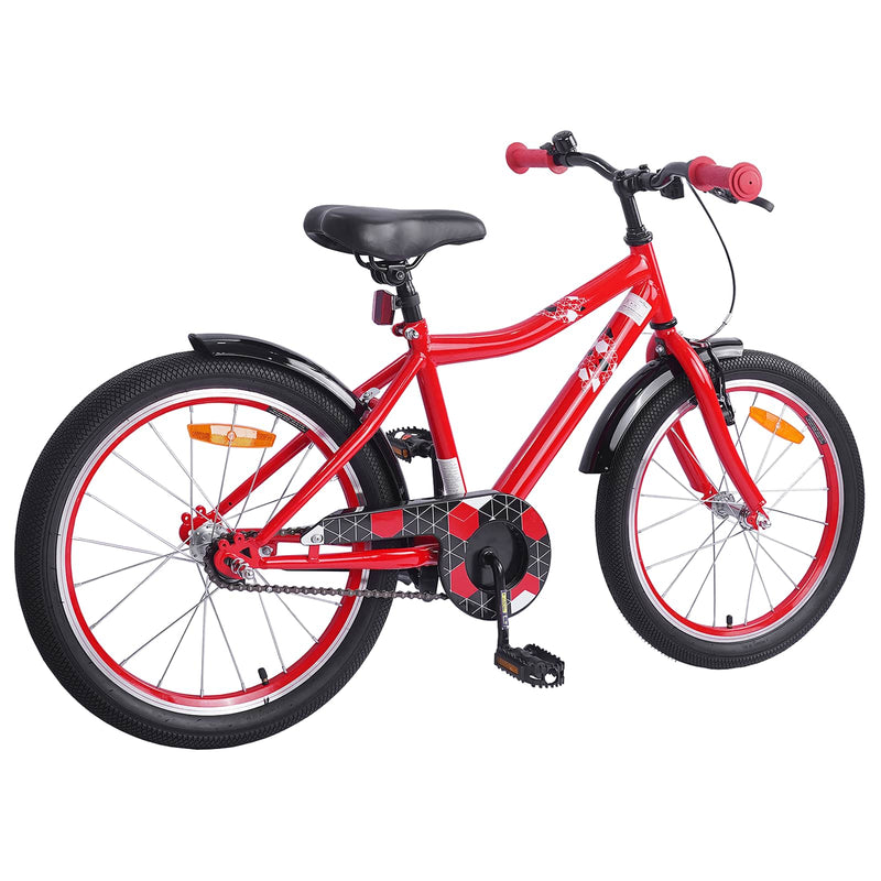 Chargez l'image dans la visionneuse de la galerie, Vidaxl kinderfiets 20 inch voor 6-11 jaar oud rood
