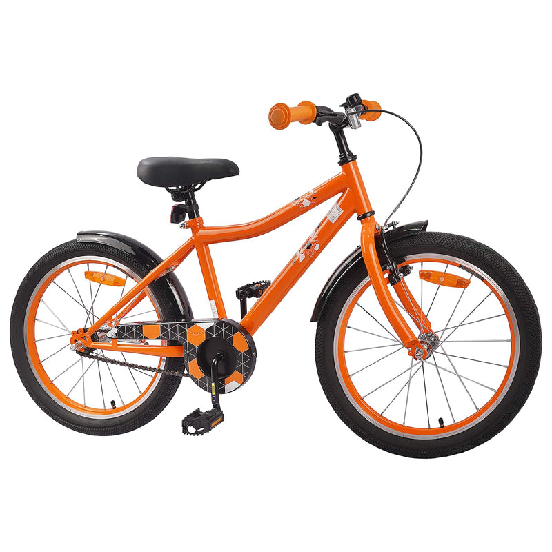ギャラリービューアに画像をロードする, Vidaxl kinderfiets 20 inch voor 6-11 jaar oud oranje
