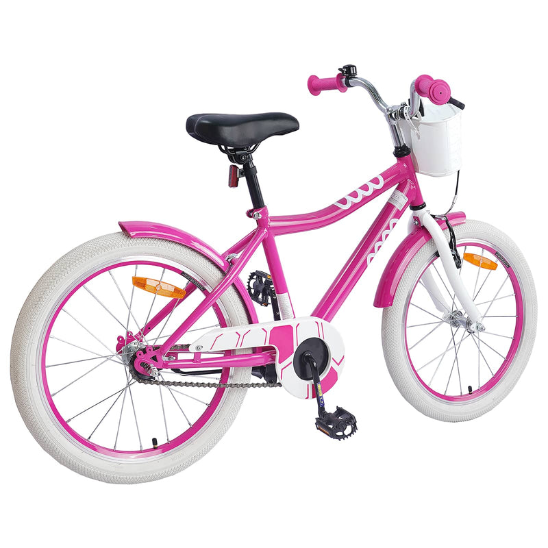 Chargez l'image dans la visionneuse de la galerie, Vidaxl kinderfiets 20 inch voor 6-11 jaar oud roze
