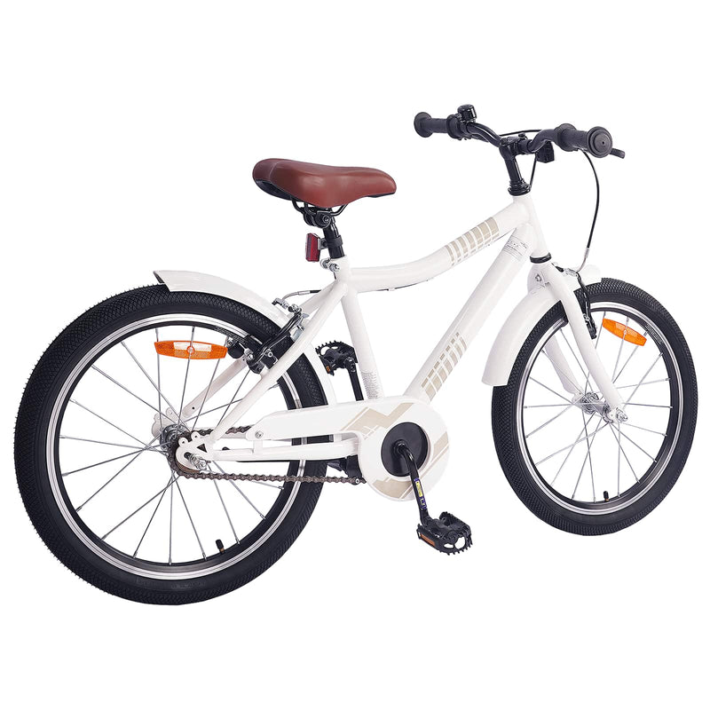 ギャラリービューアに画像をロードする, Vidaxl kinderfiets 20 inch voor 6-11 jaar oud wit
