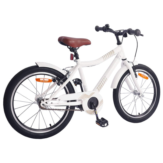 Vidaxl kinderfiets 20 inch voor 6-11 jaar oud wit