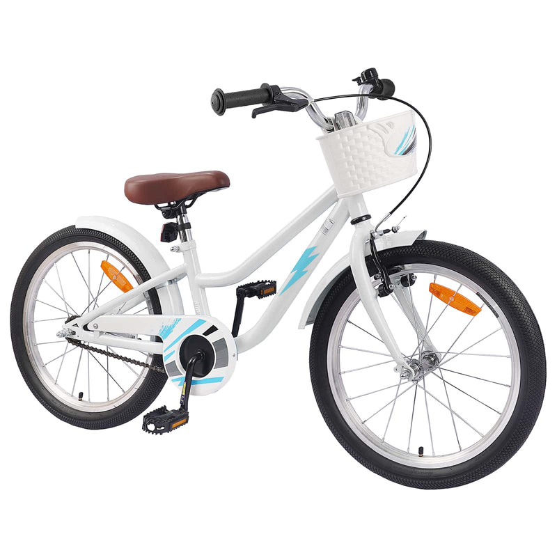 Chargez l'image dans la visionneuse de la galerie, Vidaxl kinderfiets 20 inch voor 6-11 jaar oud wit
