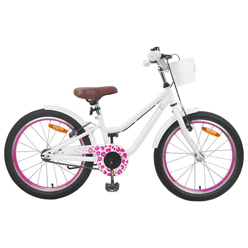 Chargez l'image dans la visionneuse de la galerie, Vidaxl kinderfiets 20 inch voor 6-11 jaar oud wit
