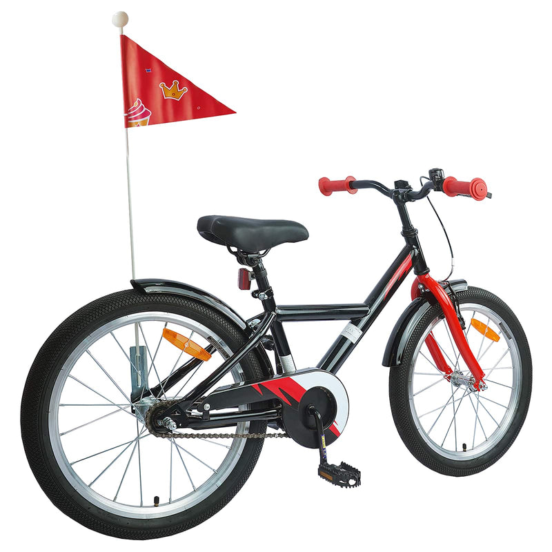 Chargez l'image dans la visionneuse de la galerie, Vidaxl kinderfiets 20 inch voor 6-11 jaar oud zwart
