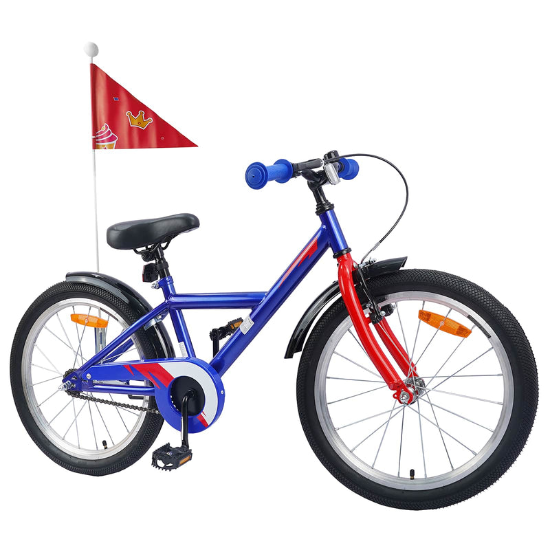Chargez l'image dans la visionneuse de la galerie, Vidaxl kinderfiets 20 inch voor 6-11 jaar oud donkerblauw
