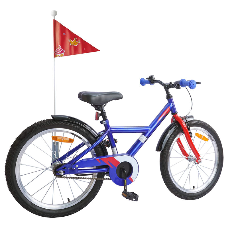 Chargez l'image dans la visionneuse de la galerie, Vidaxl kinderfiets 20 inch voor 6-11 jaar oud donkerblauw
