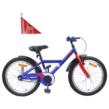Vidaxl kinderfiets 20 inch voor 6-11 jaar oud donkerblauw