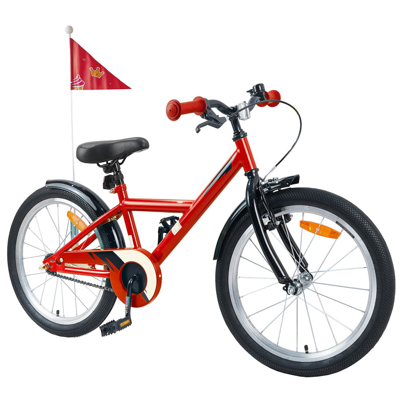 Chargez l'image dans la visionneuse de la galerie, Vidaxl kinderfiets 20 inch voor 6-11 jaar oud rood
