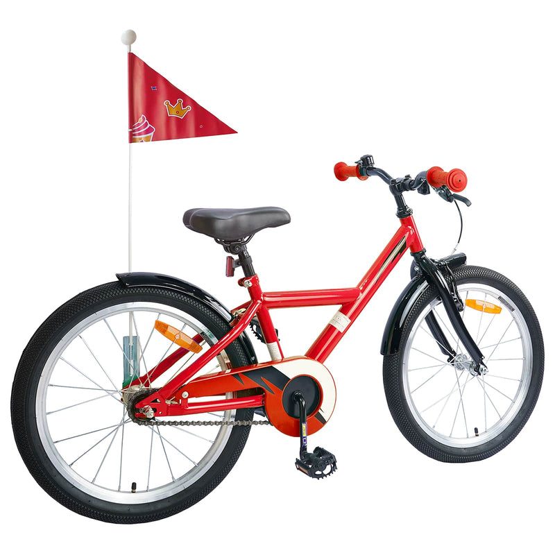 Chargez l'image dans la visionneuse de la galerie, Vidaxl kinderfiets 20 inch voor 6-11 jaar oud rood
