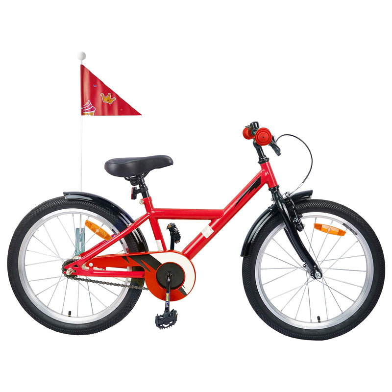 Chargez l'image dans la visionneuse de la galerie, Vidaxl kinderfiets 20 inch voor 6-11 jaar oud rood
