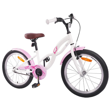 Vidaxl kinderfiets 20 inch voor 6-11 jaar oud wit