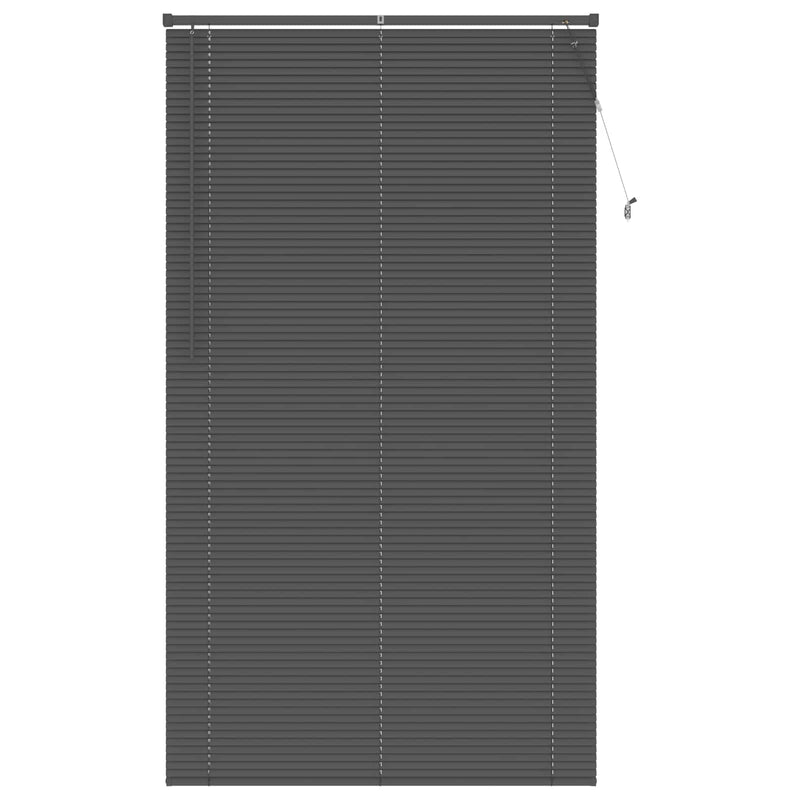 Chargez l'image dans la visionneuse de la galerie, Vidaxl venetiaanse blind verstelbaar zilvergrijs 213 x 110 cm pvc
