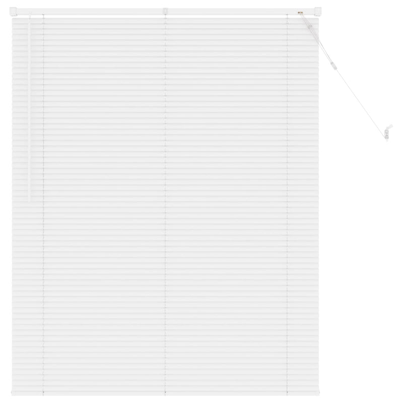 ギャラリービューアに画像をロードする, Vidaxl venetiaanse blind verstelbaar wit 150 x 110 cm pvc
