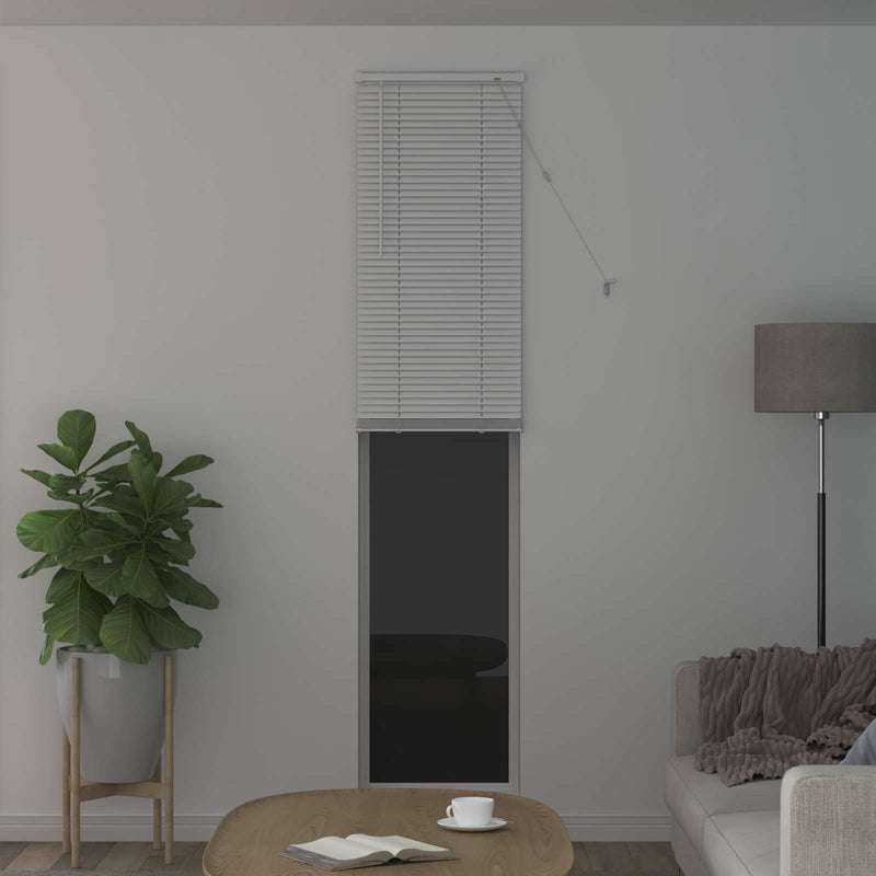 ギャラリービューアに画像をロードする, Vidaxl venetiaanse blind verstelbaar wit 213 x 40 cm pvc

