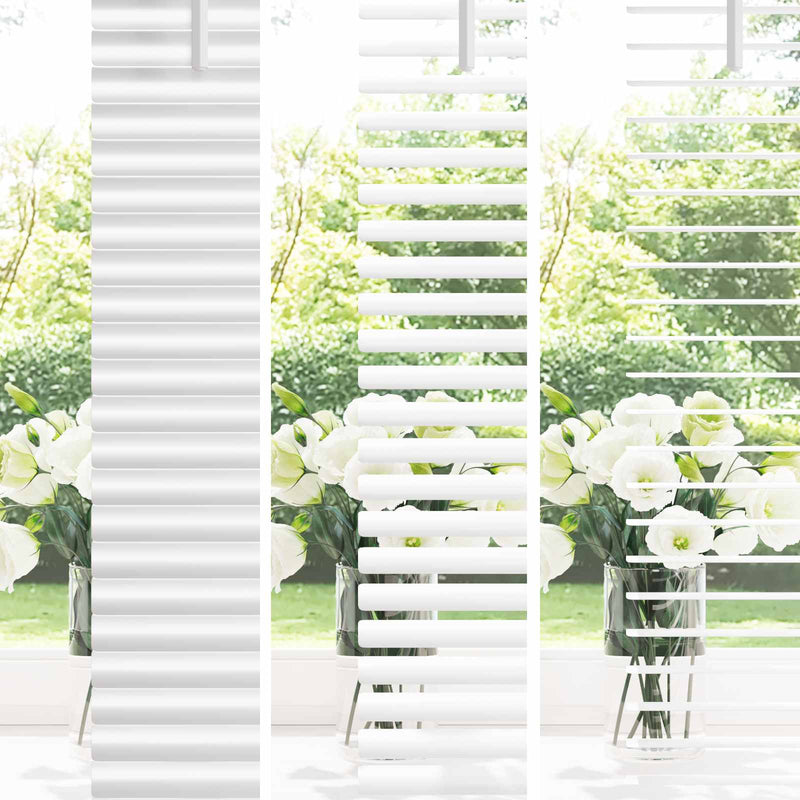 ギャラリービューアに画像をロードする, Vidaxl venetiaanse blind verstelbaar wit 213 x 60 cm pvc
