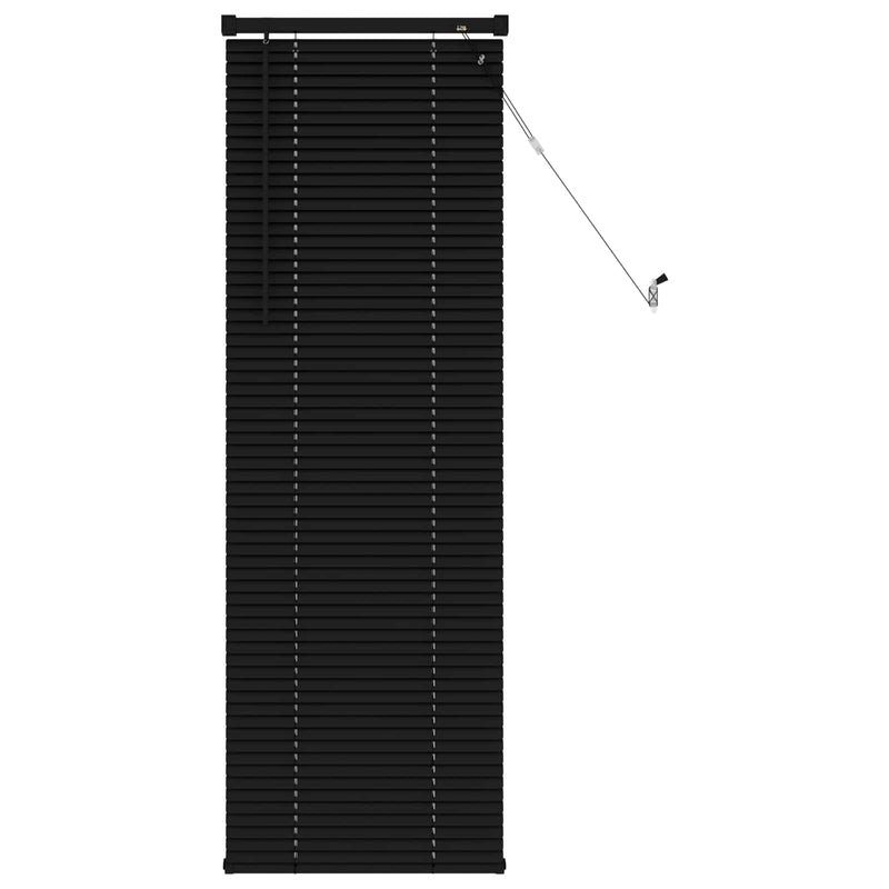 Chargez l'image dans la visionneuse de la galerie, Vidaxl venetiaanse blind verstelbaar zwart 150 x 60 cm pvc
