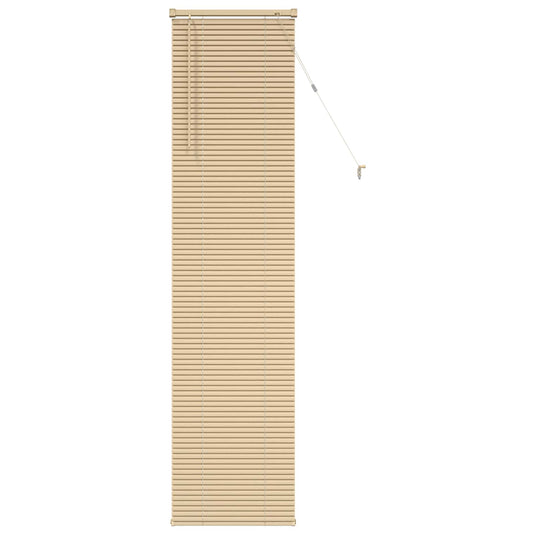 Vidaxl venetiaanse blind lichtbruin met patroon 213 x 60 cm pvc