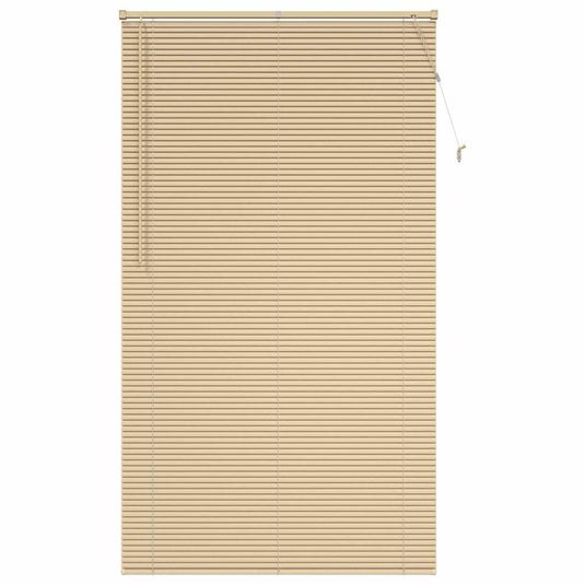 Vidaxl venetiaanse blind lichtbruin met patroon 213 x 110 cm pvc