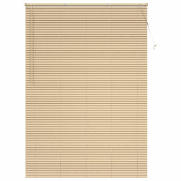 Vidaxl venetiaanse blind lichtbruin met patroon 213 x 140 cm pvc