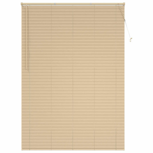 Vidaxl venetiaanse blind lichtbruin met patroon 213 x 150 cm pvc