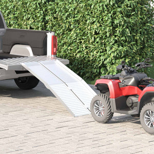 Vidaxl rolstoelhelling 270 kg zilver 92 x 73 x 5 cm aluminium