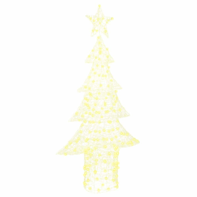 ギャラリービューアに画像をロードする, Vidaxl kerstboom met 240 led warmwit 150 cm acryl
