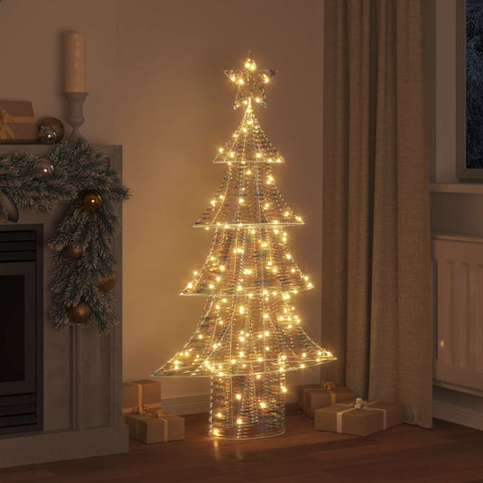 Vidaxl kerstboom 160 led's warmwit 150 cm pet