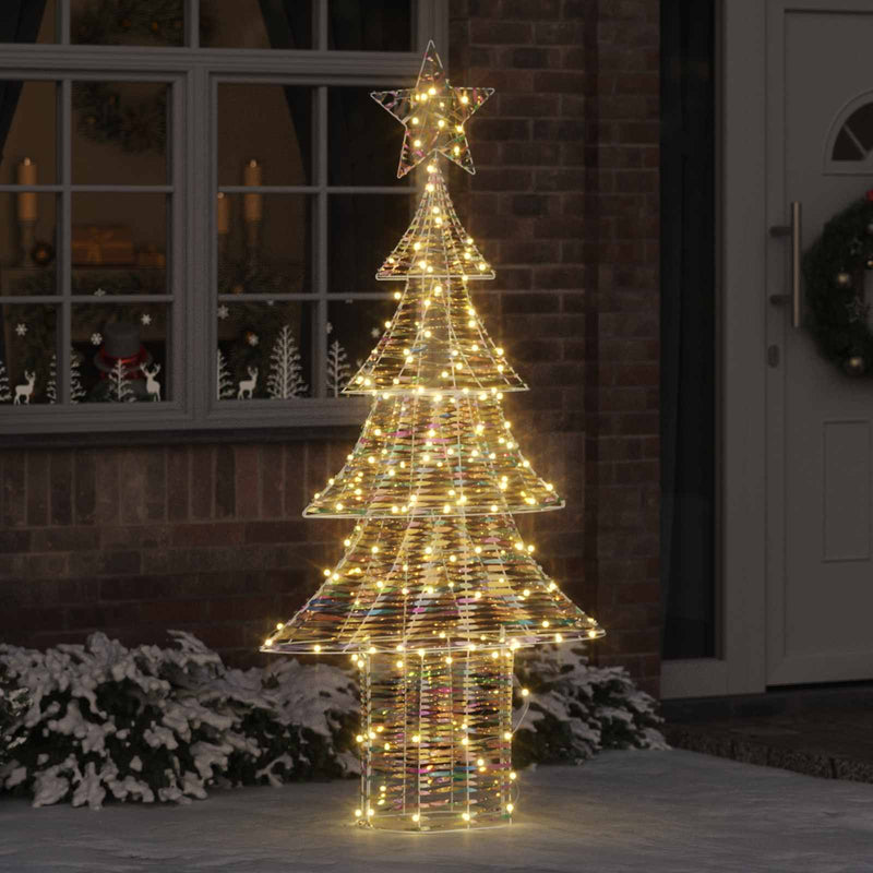 ギャラリービューアに画像をロードする, Vidaxl kerstboom met 240 led warmwit 181 cm pet
