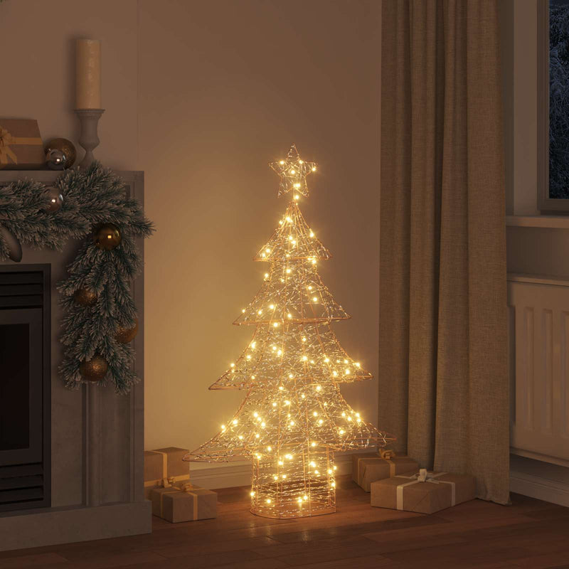 ギャラリービューアに画像をロードする, Vidaxl kerstboom met 120 led warmwit 120,5 cm pet
