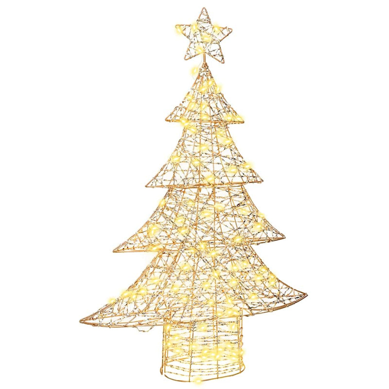 ギャラリービューアに画像をロードする, Vidaxl kerstboom met 120 led warmwit 120,5 cm pet
