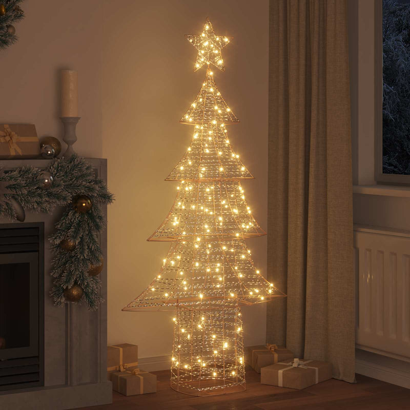 Chargez l'image dans la visionneuse de la galerie, Vidaxl kerstboom met 240 led warmwit 181 cm pet
