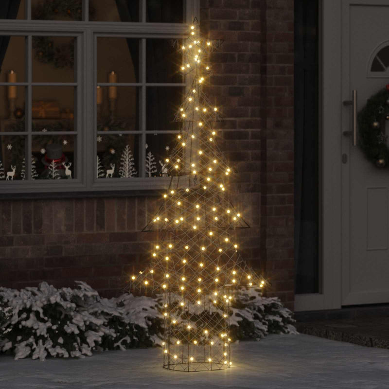 ギャラリービューアに画像をロードする, Vidaxl kerstboom met 240 led warmwit 180 cm rattan
