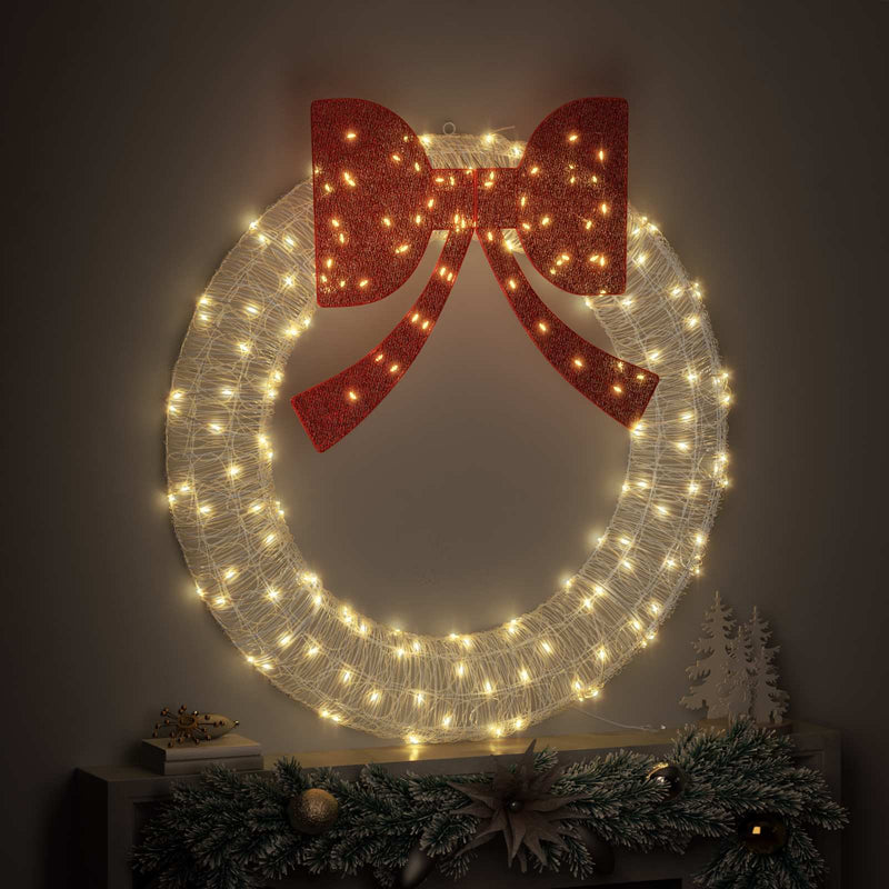 Chargez l'image dans la visionneuse de la galerie, Vidaxl krans met 150 led warmwit 120 cm acryl
