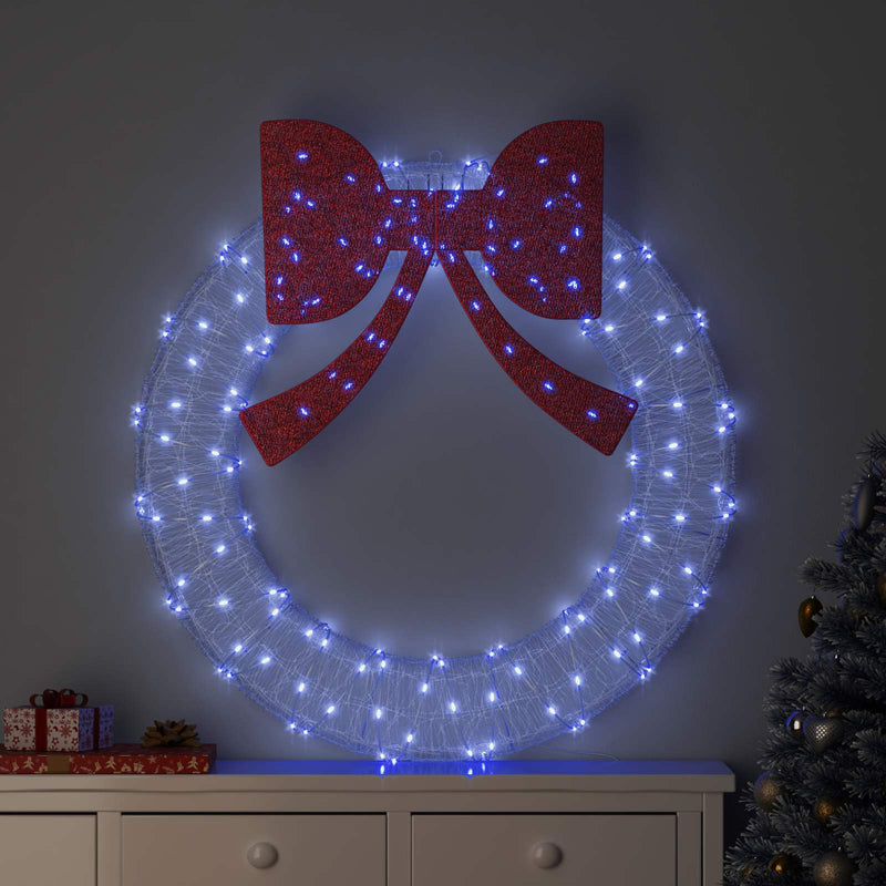 Chargez l'image dans la visionneuse de la galerie, Vidaxl krans met 150 led blauw 120 cm acryl
