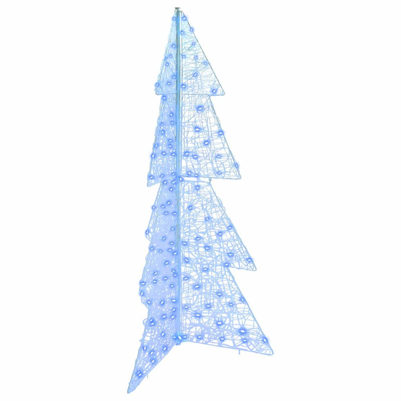 Chargez l'image dans la visionneuse de la galerie, Vidaxl kerstboom met 160 led blauw 150 cm acryl
