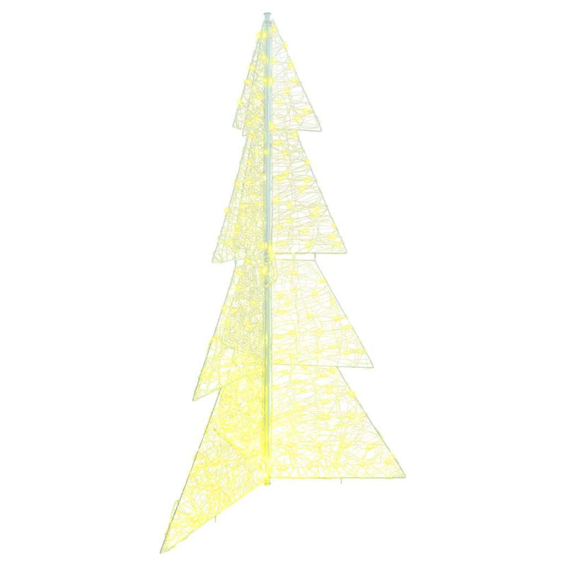 Chargez l'image dans la visionneuse de la galerie, Vidaxl kerstboom met 240 led warmwit 180 cm acryl
