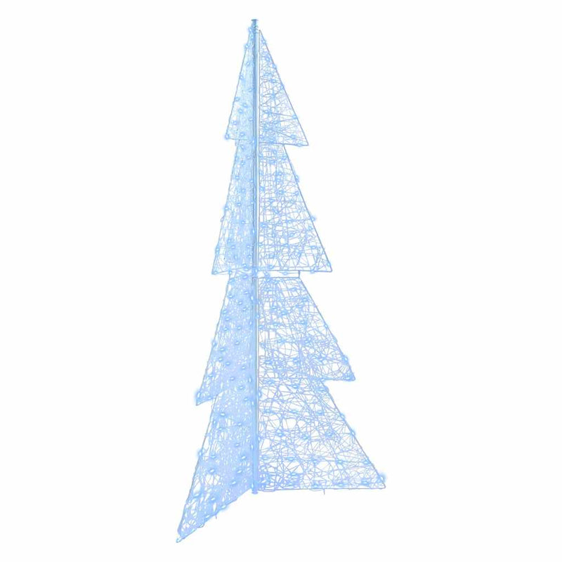 ギャラリービューアに画像をロードする, Vidaxl kerstboom met 240 led koud wit 180 cm acryl
