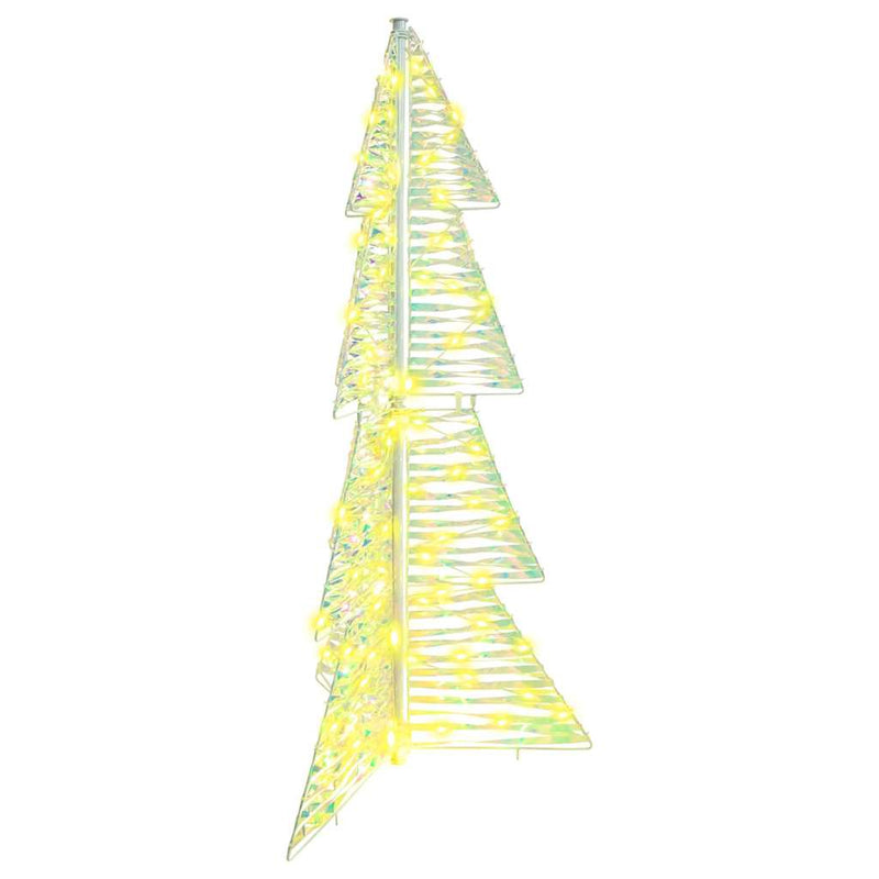 Chargez l'image dans la visionneuse de la galerie, Vidaxl kerstboom met 100 led warmwit 120 cm pet
