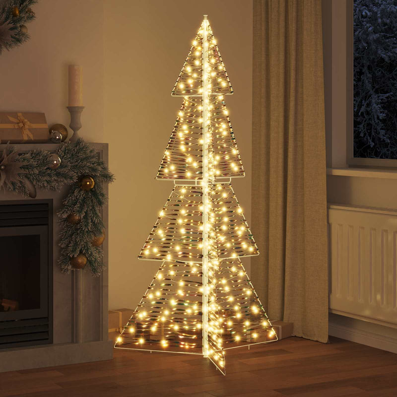 Afbeelding laden in galerijviewer, Vidaxl kerstboom met 240 led warmwit 180 cm pet
