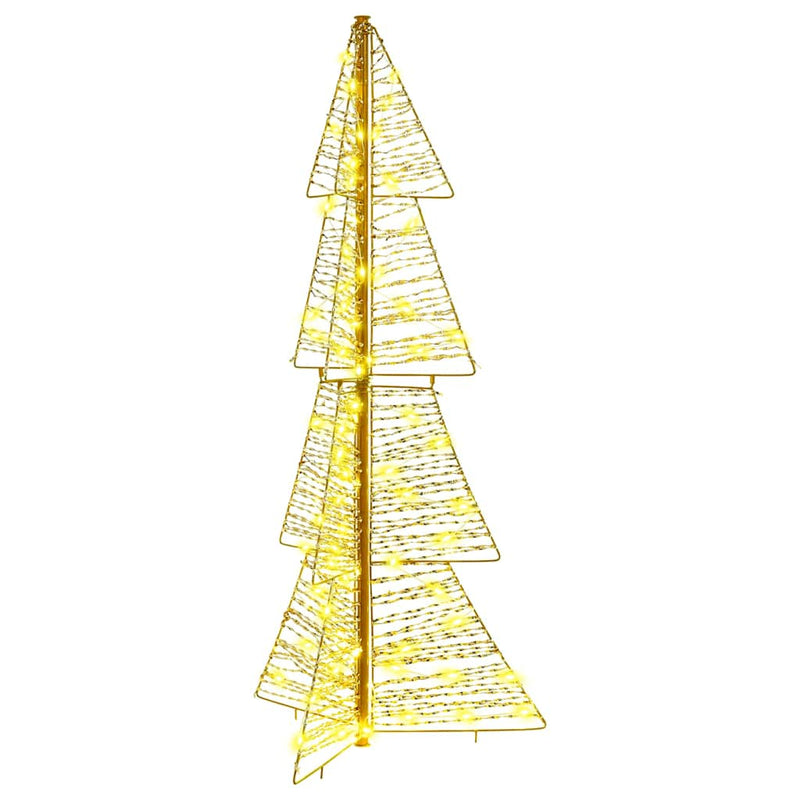 Afbeelding laden in galerijviewer, Vidaxl kerstboom met 100 led warmwit 120 cm pet
