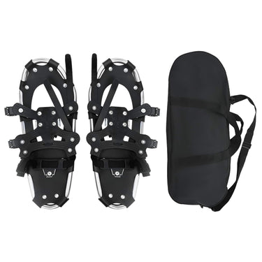 Vidaxl 3 in 1 sneeuwschoenen zilver en zwart 21 inches